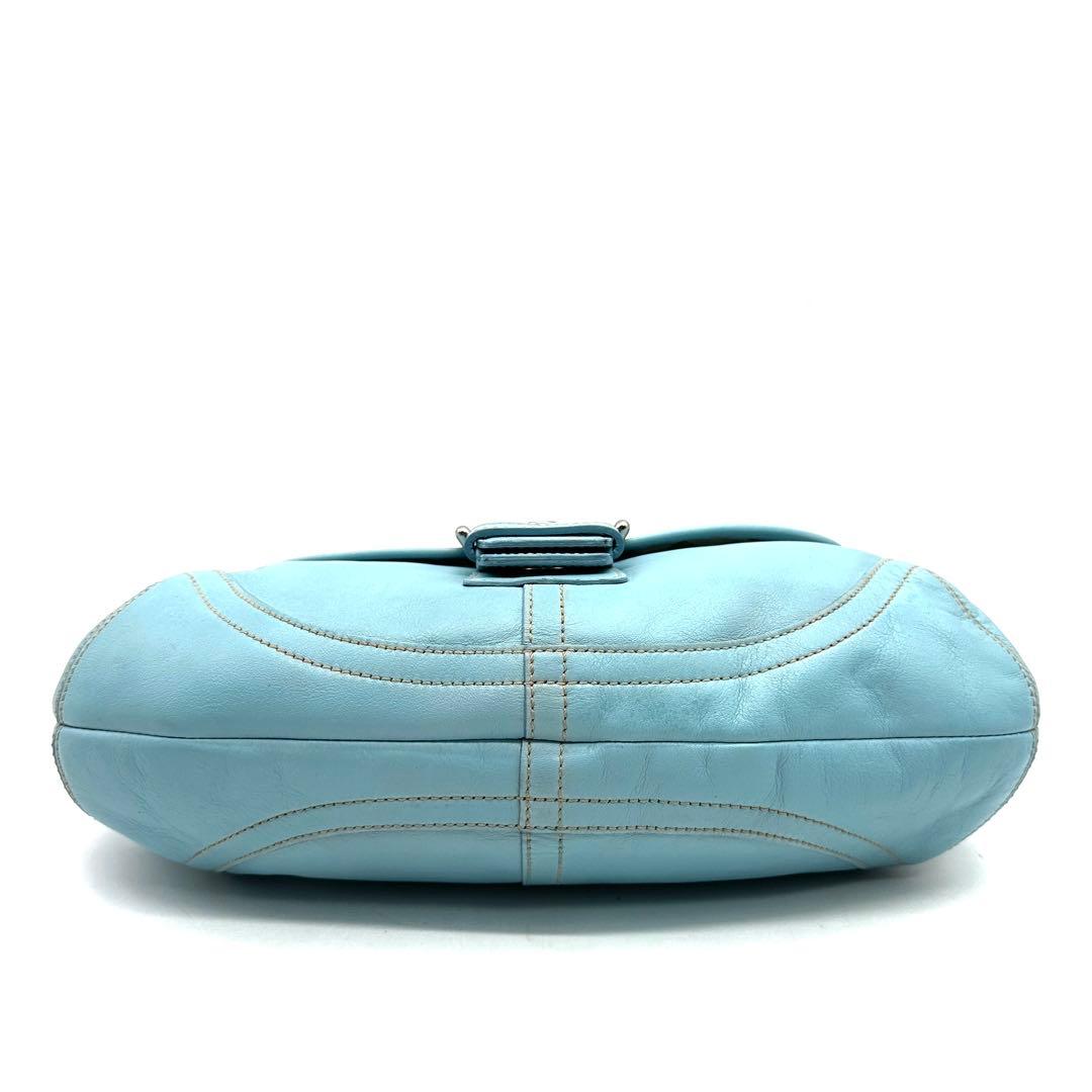 バッグ Coach Soho Shoulder Bag Light Blue