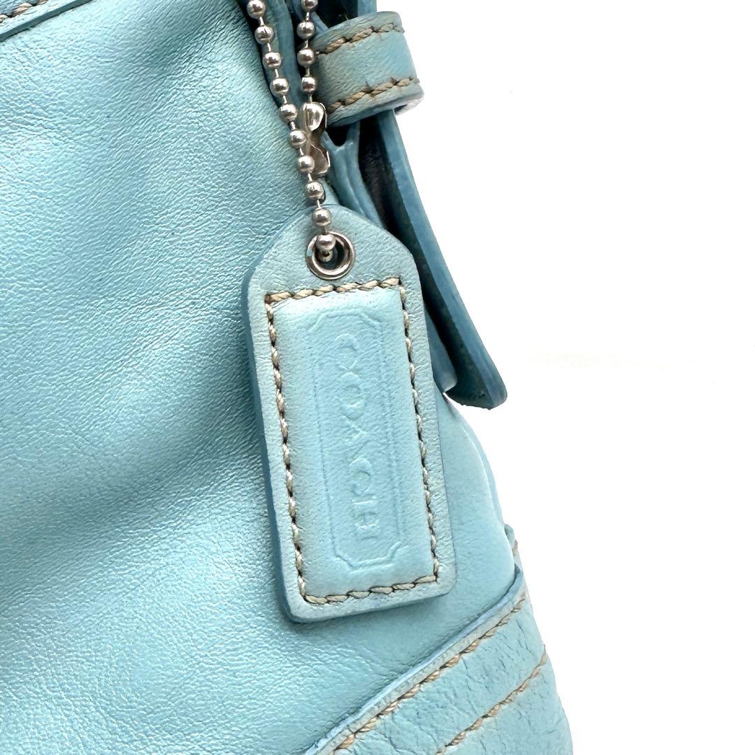 バッグ Coach Soho Shoulder Bag Light Blue