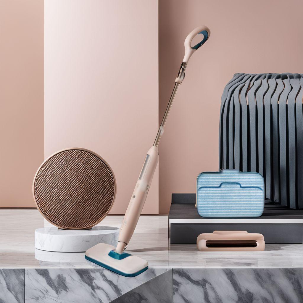 450mL水拭きモップ スチームクリーナー高温掃除機 カーベッド