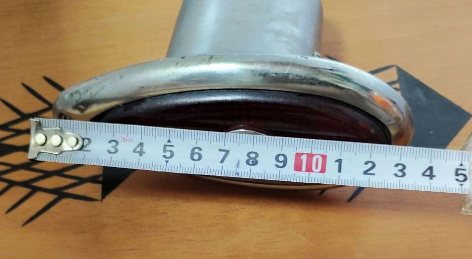 当時物★希少ビンテージ★ブルードットテールランプ・ラスト一点限り！