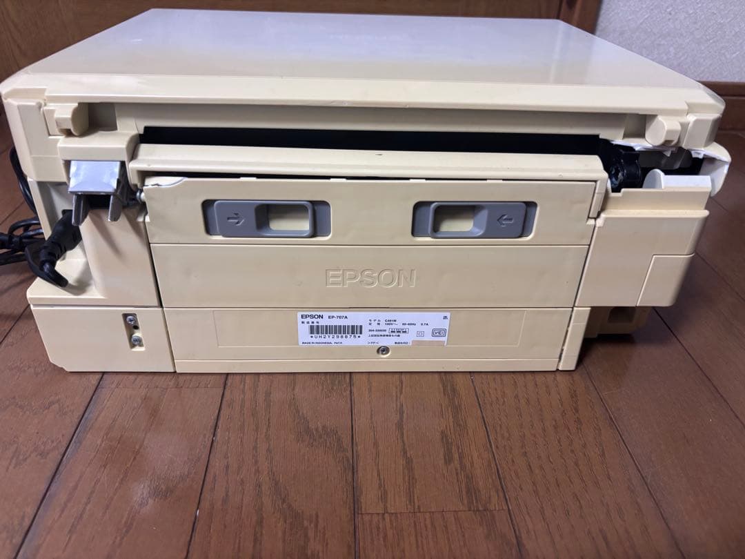 【ジャンク】EPSON EP-707A インクジェットプリンター