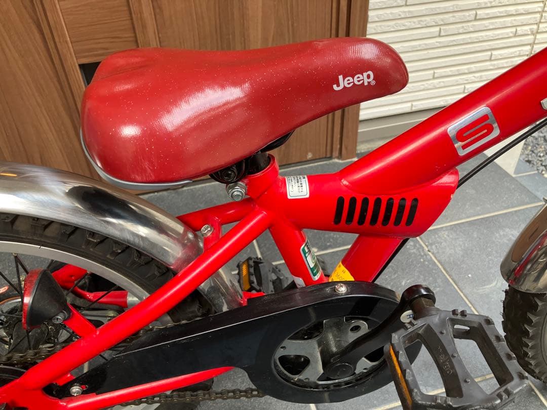 Jeep 幼児用自転車 赤