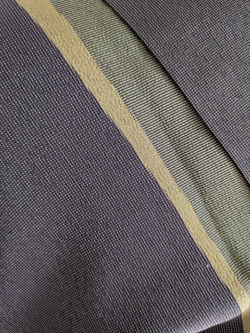 御召　小紋　縞　高島屋誂