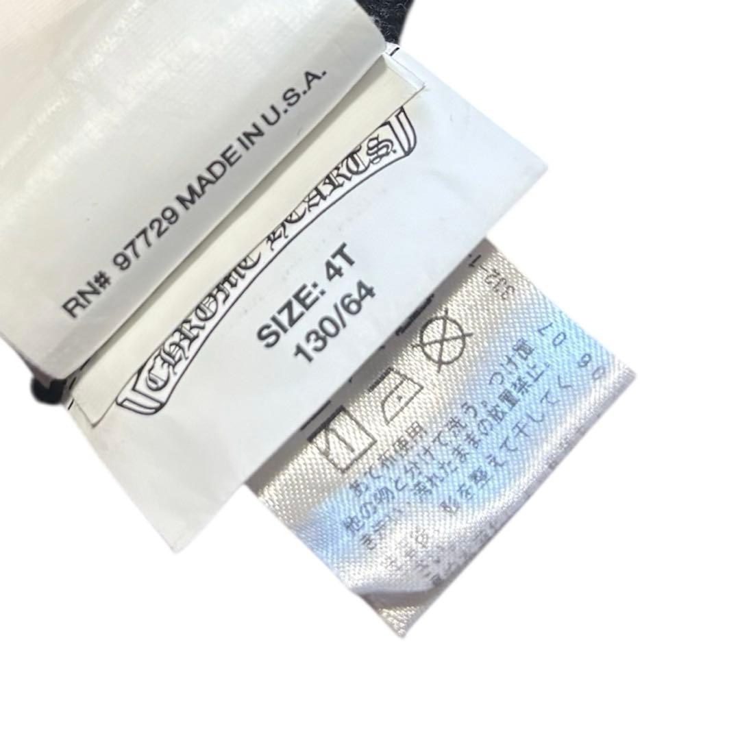 CHROME HEARTS ブラック Tシャツクロムハーツkids120130