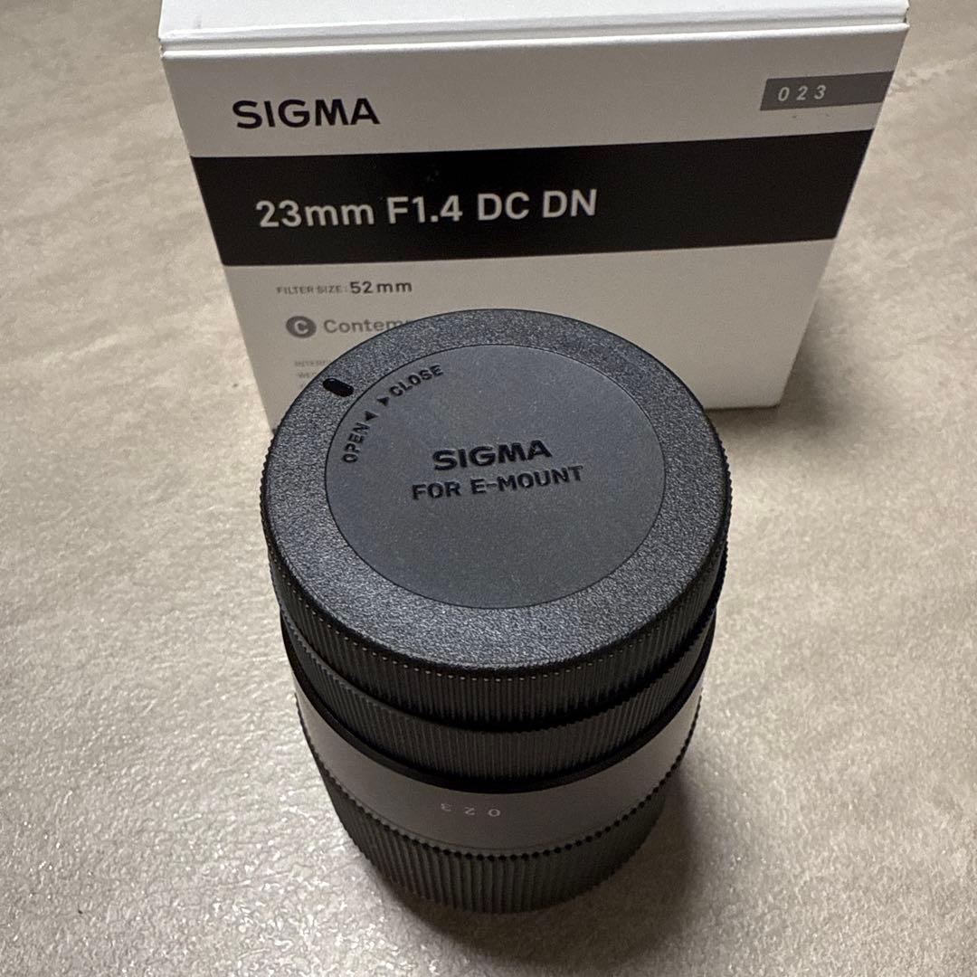 【美品】SIGMA 23mm F1.4 DC DN Eマウント