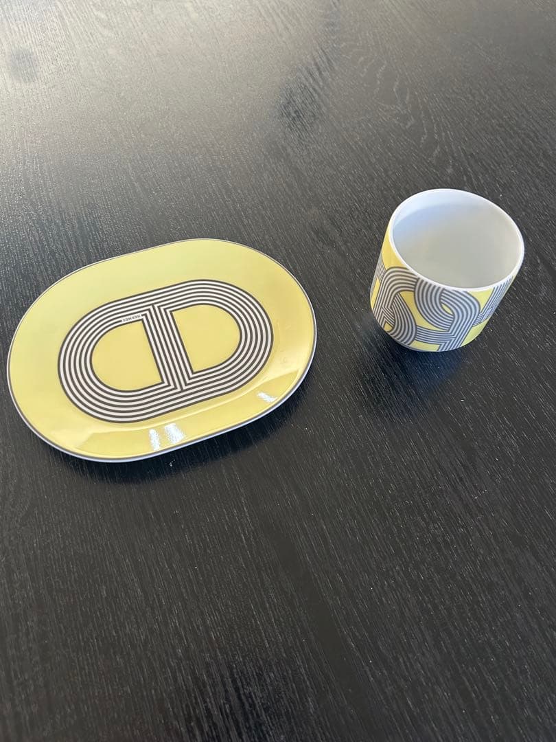 HELMES エルメス RALLYE24 ラリー24 プレート&カップセット