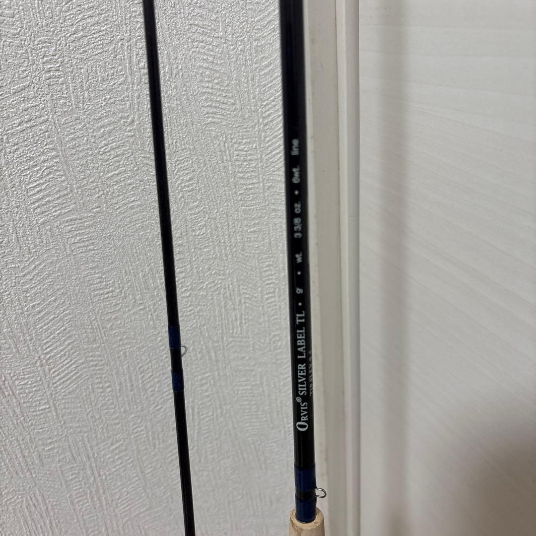 ORVIS ロッド #6 9ft シルバーラベル TL