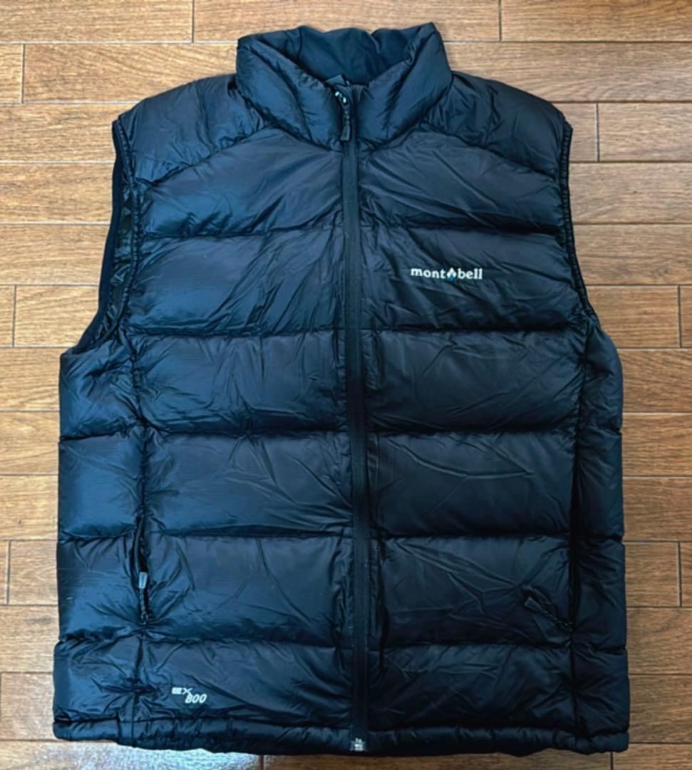【mont-bell】モンベル・ライトアルパインダウンベスト・Lサイズ
