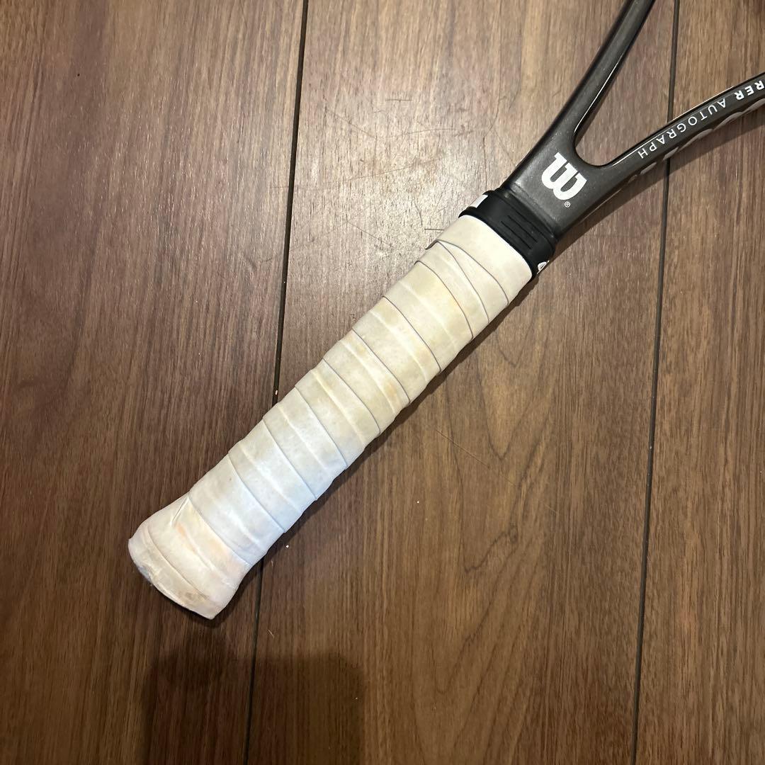 激レア　フェデラーオートグラフWilson Pro staff RF97 V10