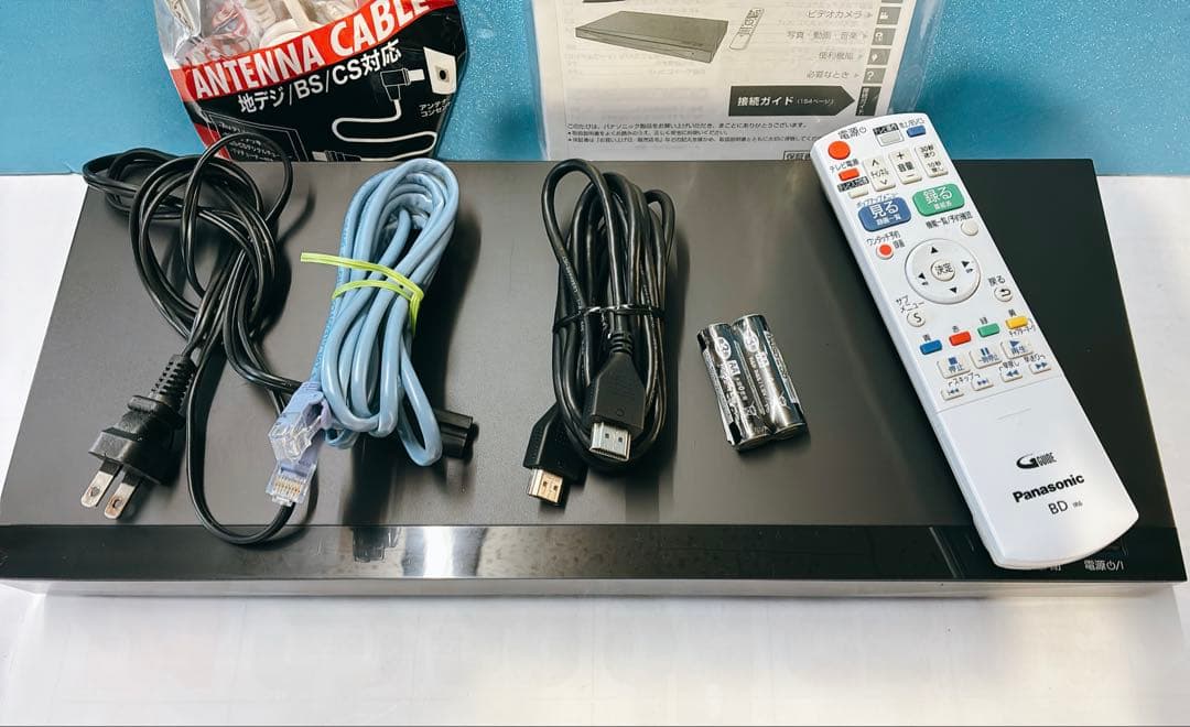 ブルーレイレコーダー/パナソニック　DMR-BRS530中古動作品、2018年製