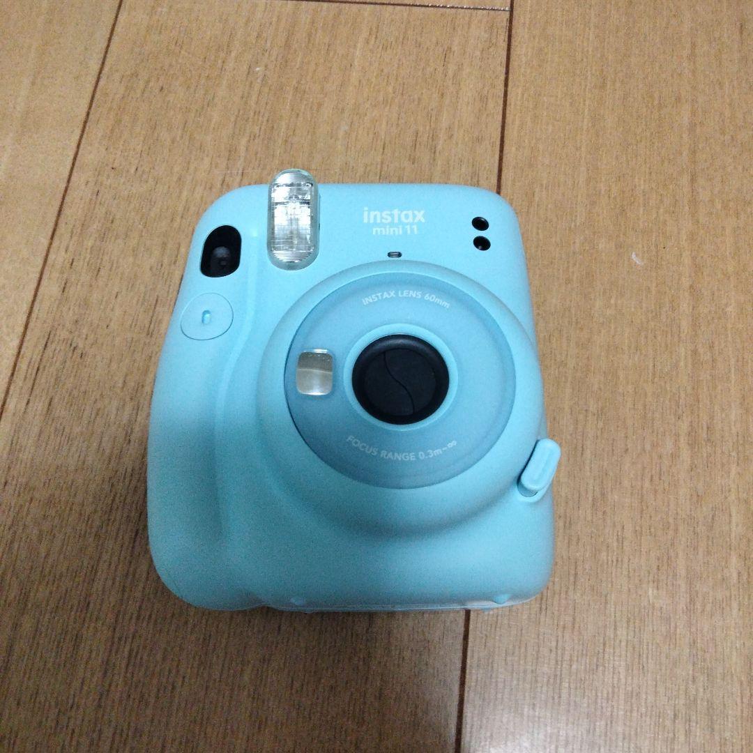 インスタックスミニ 11 フィルムつき 水色 即購入️⭕️ 最終値下げ済
