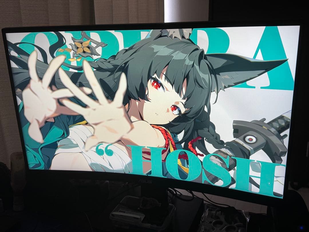 ASUS VG32VQ 曲面ゲーミングディスプレイ