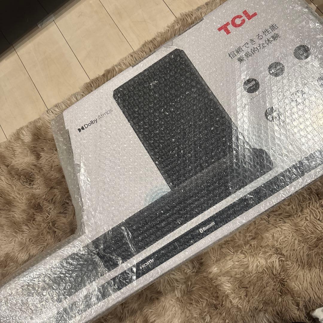 新品　TCL サウンドバー ts8212 黒
