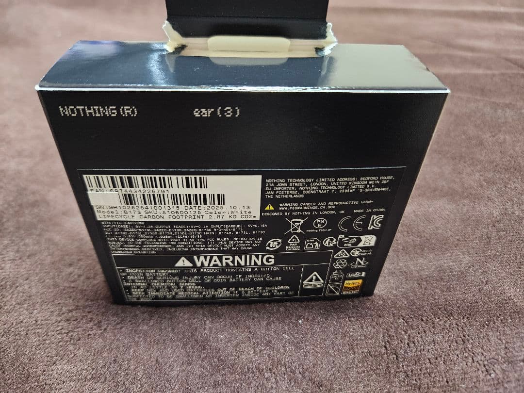 Nothing Ear (3) ワイヤレスイヤホン