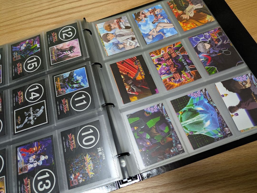 CRエヴァンゲリヲン11　バインダー＆カード　パチンコ販促品　非売品