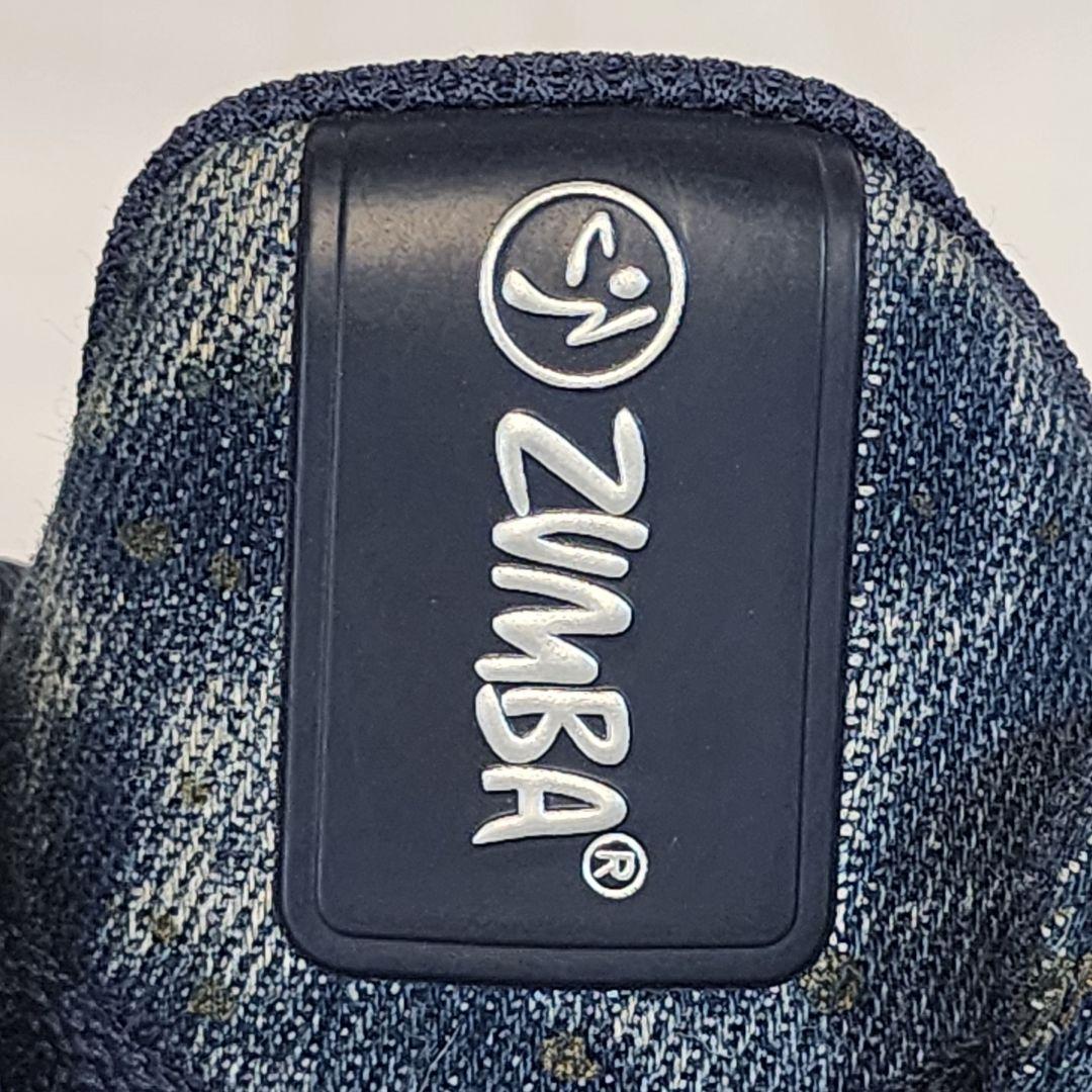 ZUMBA Energy Boom US10 デニム ダンスシューズ 27 ②