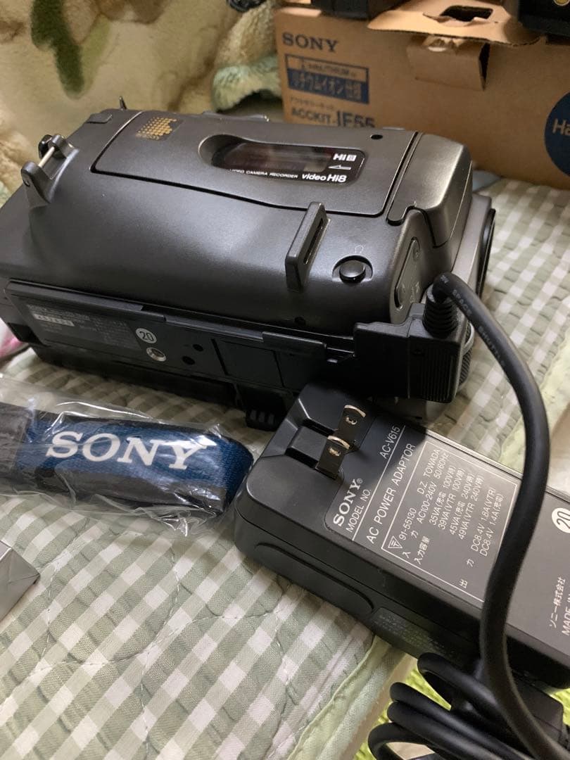 限界最終価格⭐️SONY 8mmビデオカメラ CCD-TRV90/未開封テープ3本