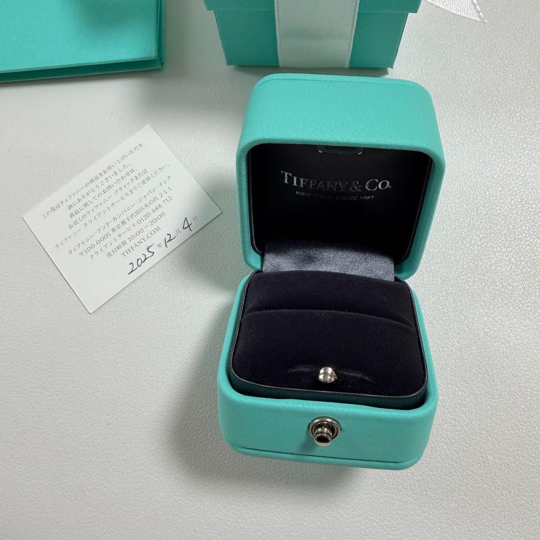 極美品　現行品　ティファニー　限定品　リングケース　空箱　T&Co. ロゴ