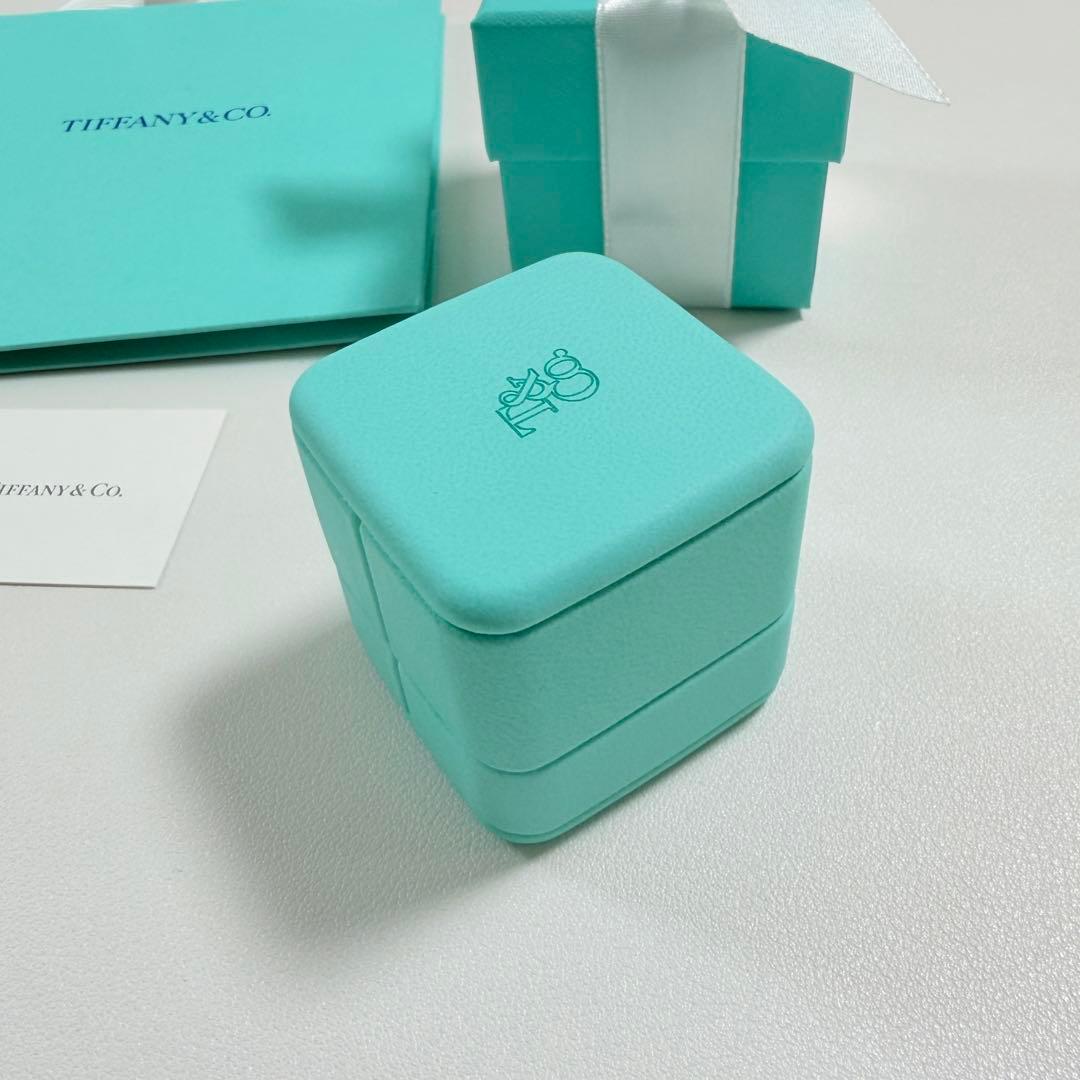 極美品　現行品　ティファニー　限定品　リングケース　空箱　T&Co. ロゴ