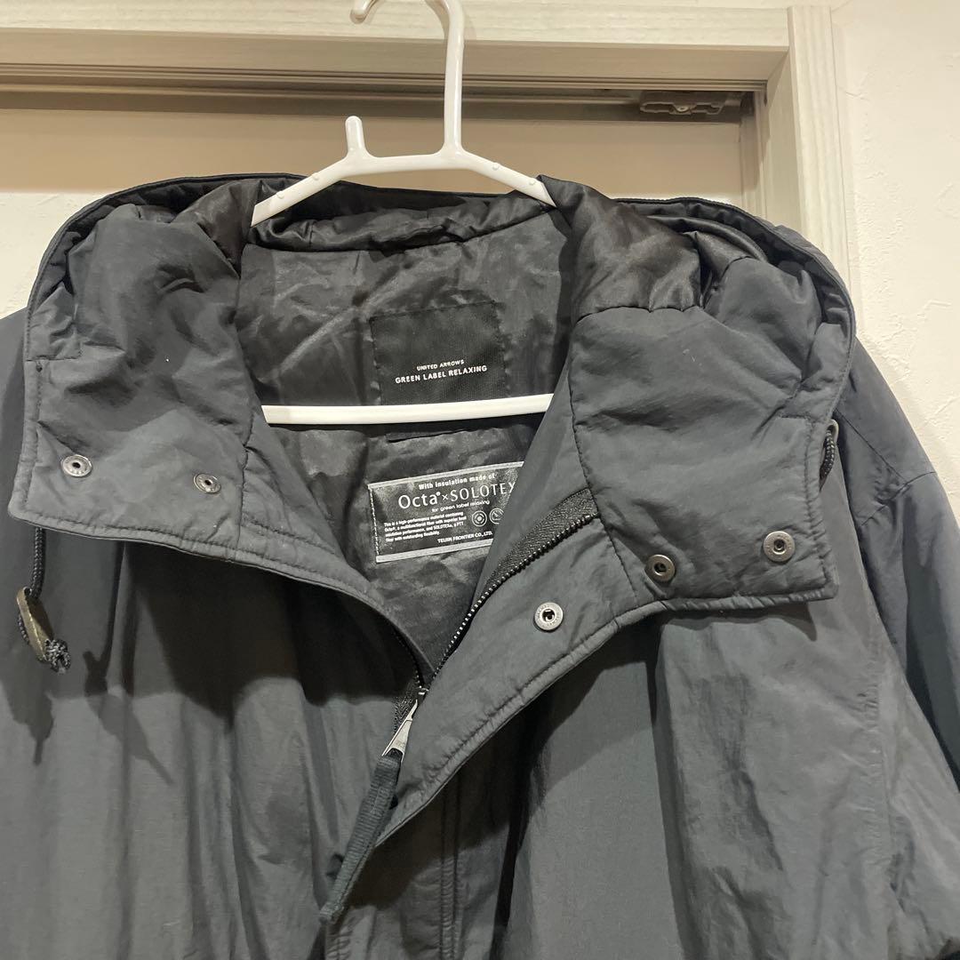 アローズグリーンレーベルリラクシング ナイロン中綿ショートモッズJKT