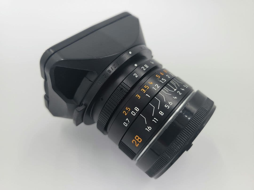 美品Leica ズミクロン M28mm F2.0 ASPH. ブラック