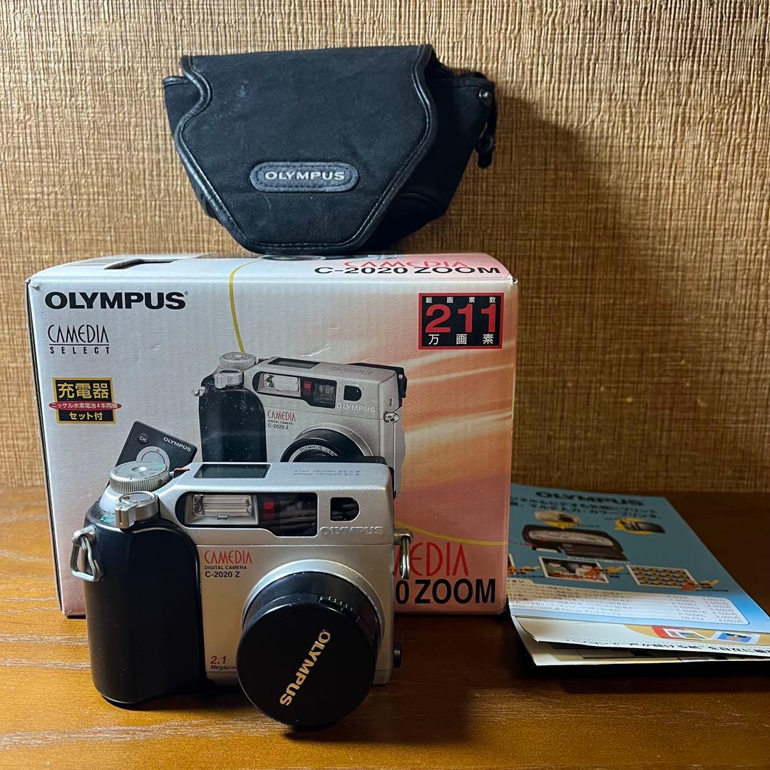 【通電確認】OLYMPUS CAMEDIA C-2020Z C-2 C-40