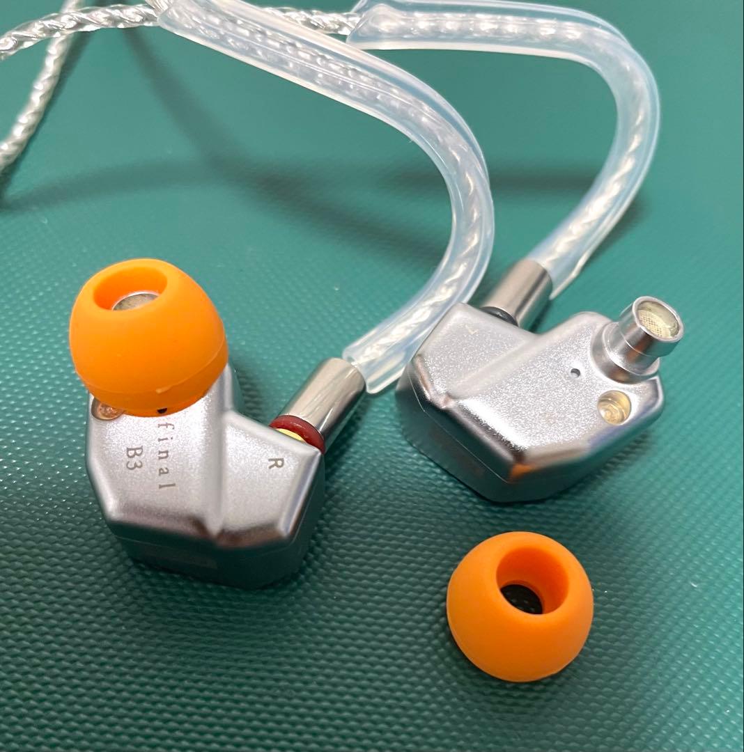 美品 final B3 （2BA）イヤホン+4.4バランスリケーブルのセット