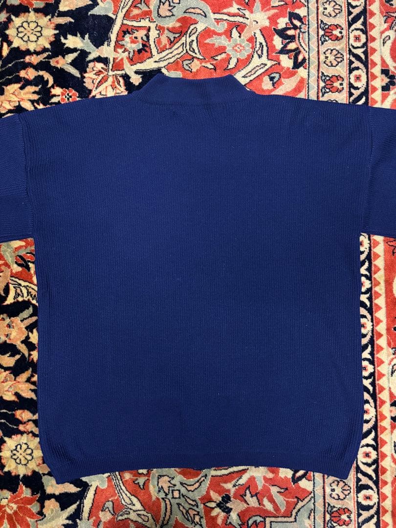 80s Yves Saint Laurent PARIS ウールニット ジップ