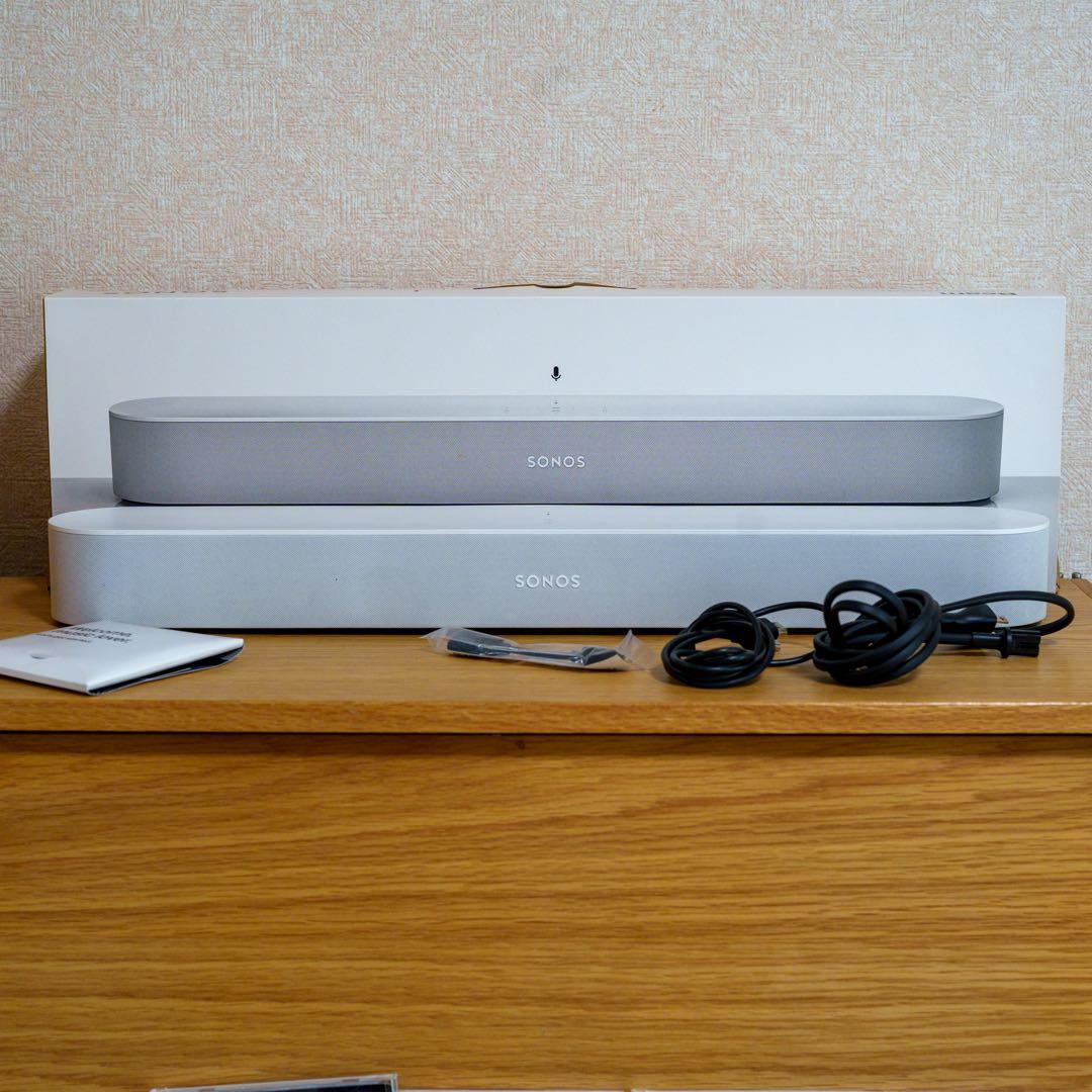SONOS BEAM ホワイト スマートスピーカー　1JP1 ソノス