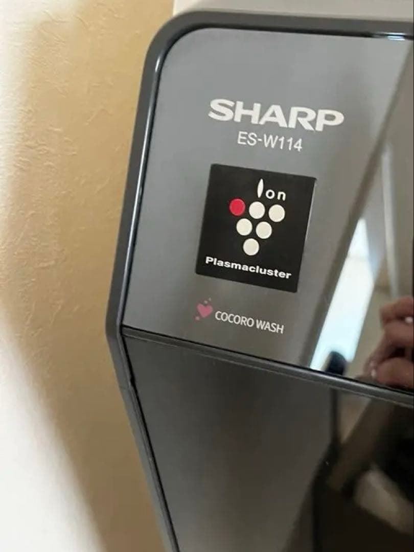 SHARP ドラム式洗濯乾燥機 ES-W114（ハイエンドモデル）