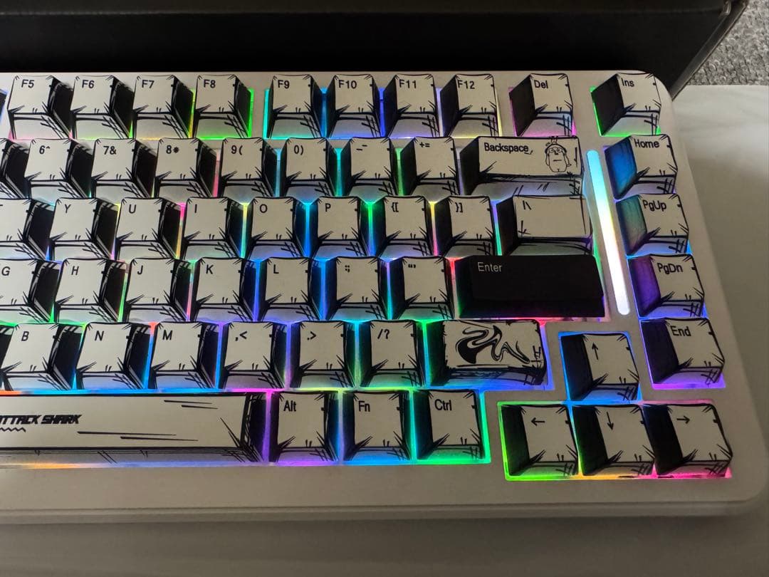 ATTACK SHARK X82 PRO HE ラピッドトリガーキーボード 美品