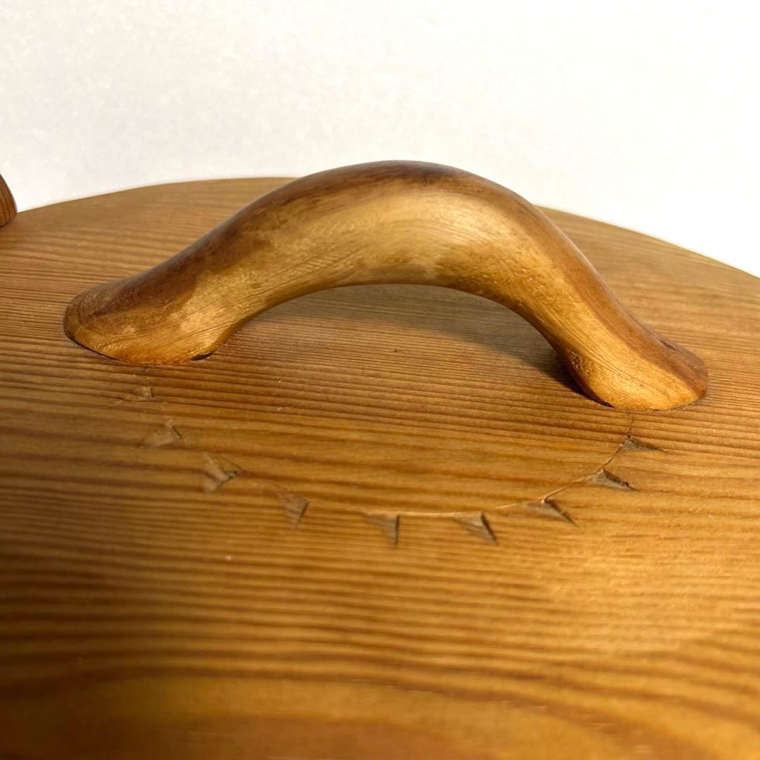 ヴィンテージ　スウェーデンsvepaskスヴェープアスク曲げ木箱　北欧雑貨