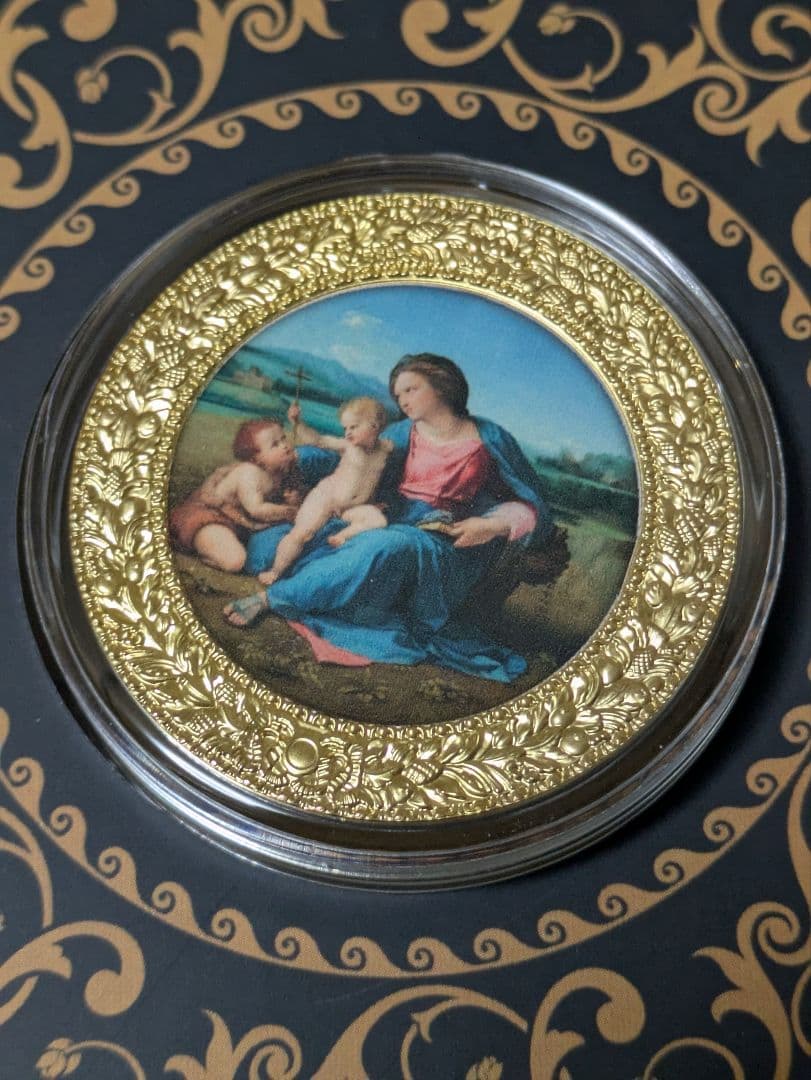 聖母と天使　2セット純銀