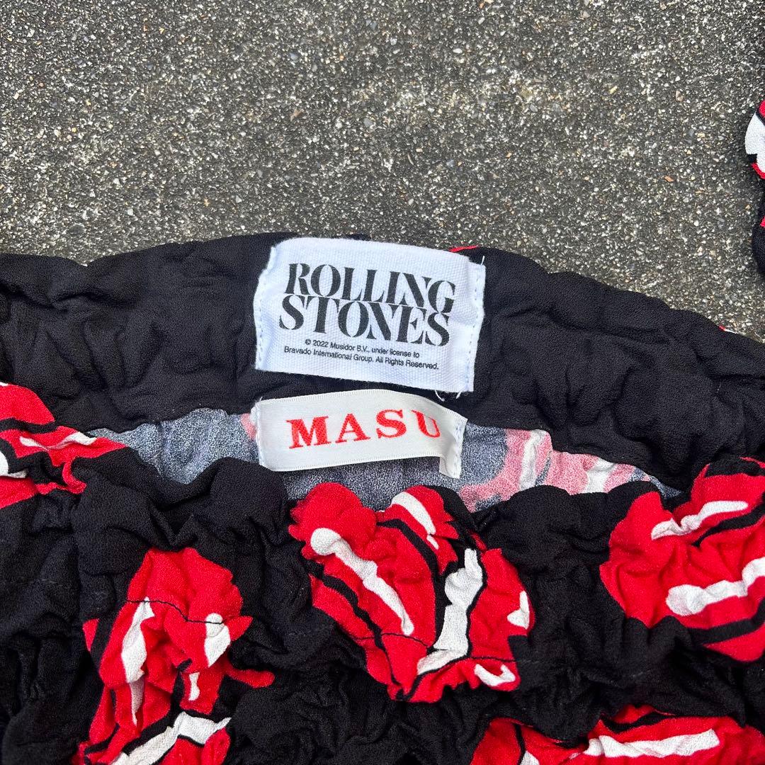 22AW MASU × Rolling Stones Popcorn bag