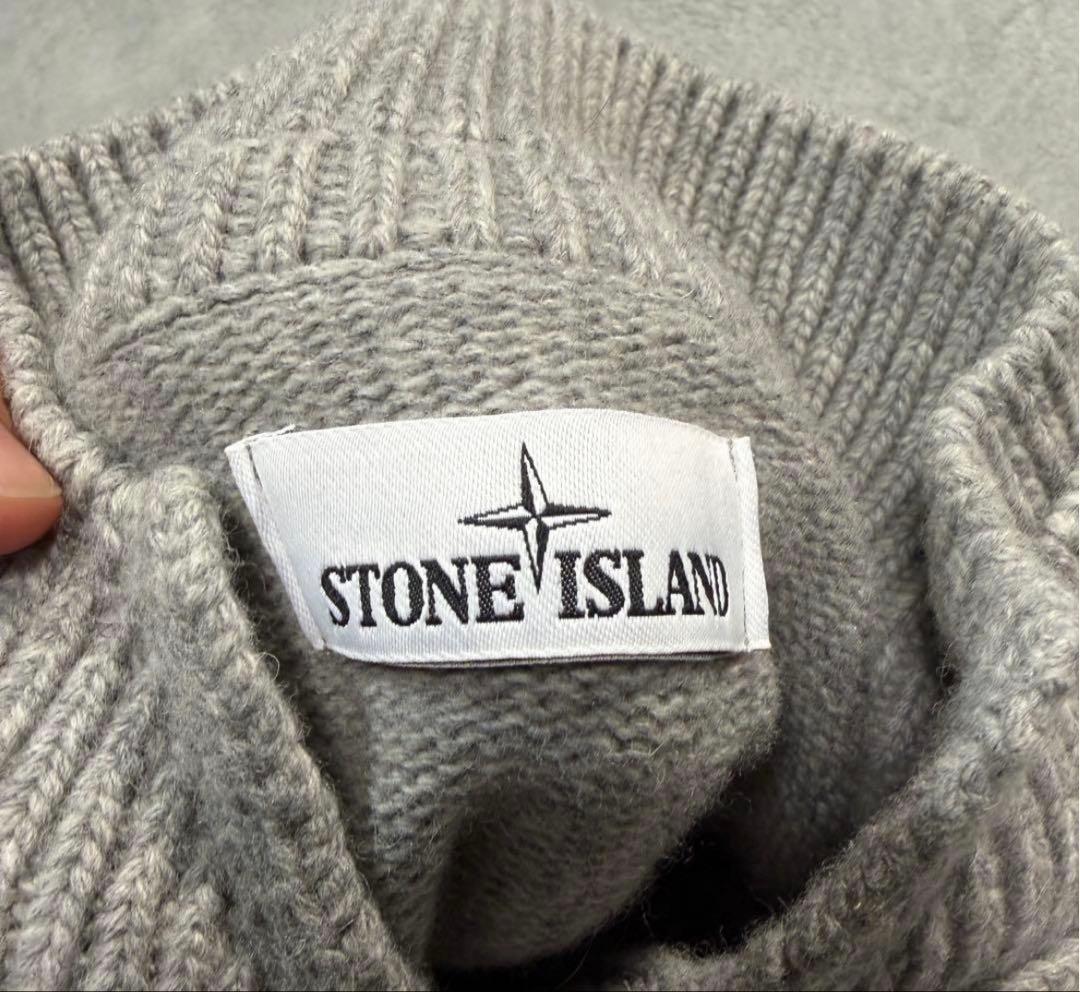 STONE  グレー ニット・セーター