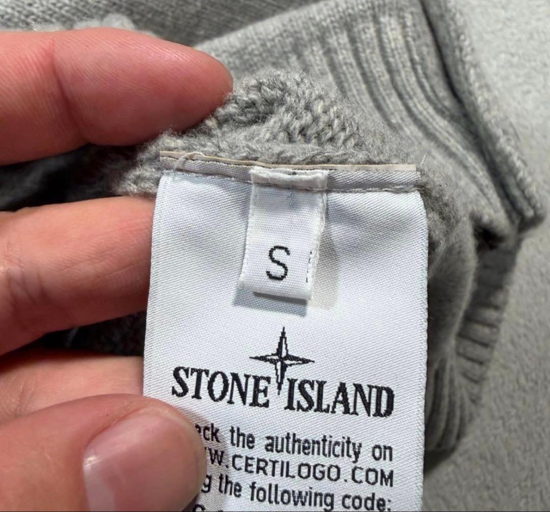 STONE  グレー ニット・セーター