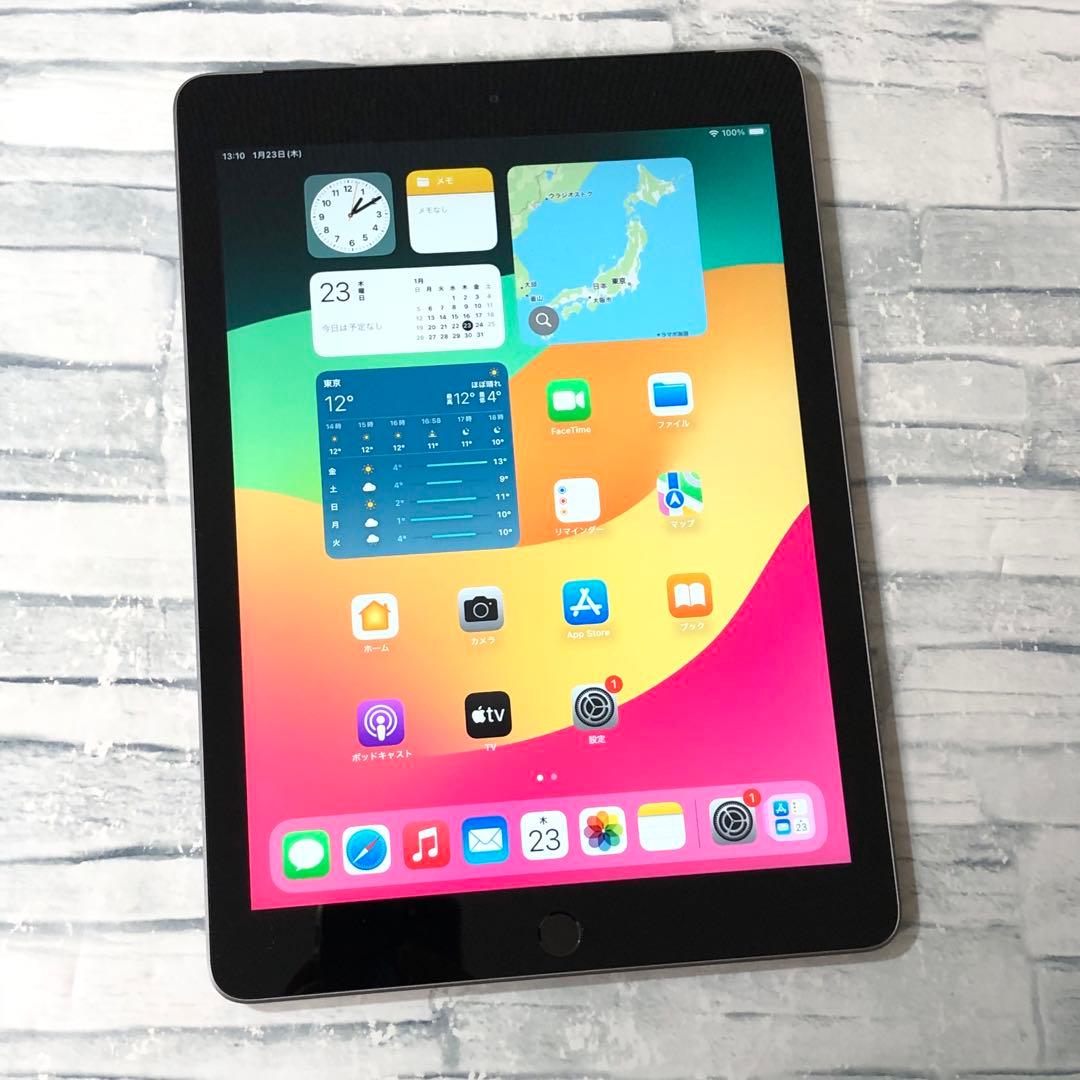 Apple iPad 第6世代 32GB SIMフリー　管理番号：025