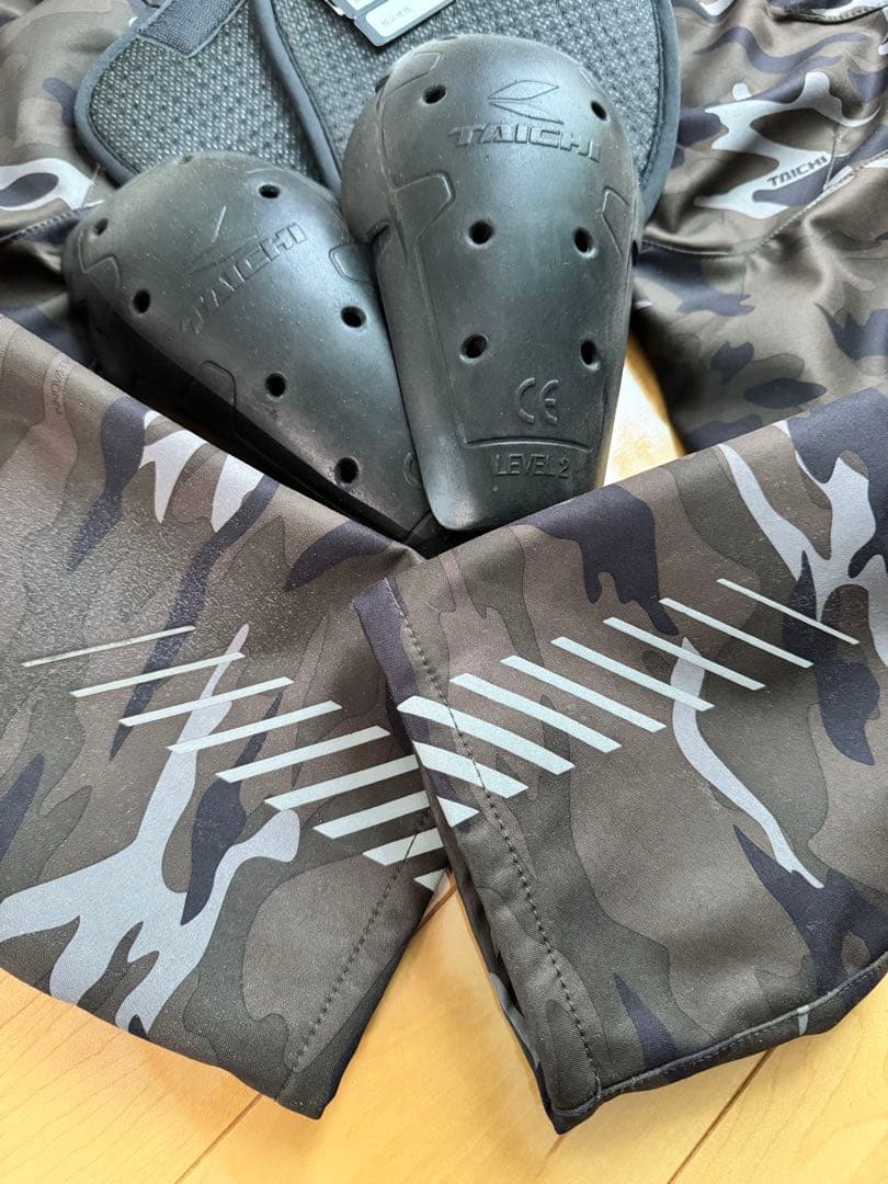 RSタイチ ウインドストップソフトシェルパンツ RSY555 カモ Mサイズ