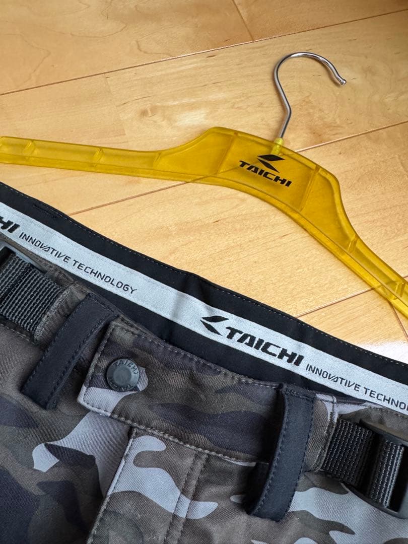 RSタイチ ウインドストップソフトシェルパンツ RSY555 カモ Mサイズ