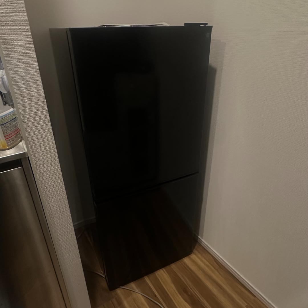 【良品】 NITORI ニトリ NTR-106BK 2ドア冷蔵庫 106L 黒