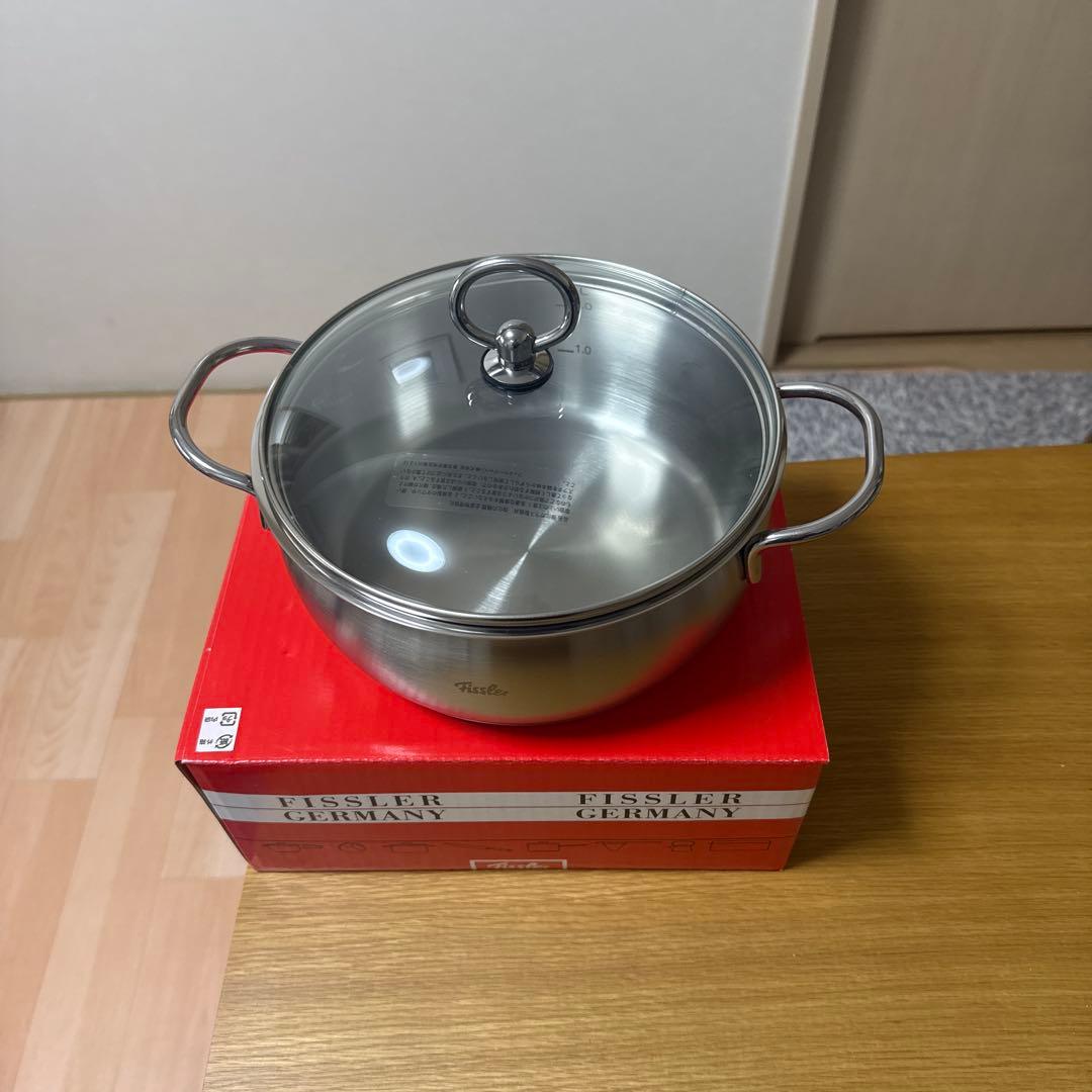 ステンレス鍋キャセロール20センチ