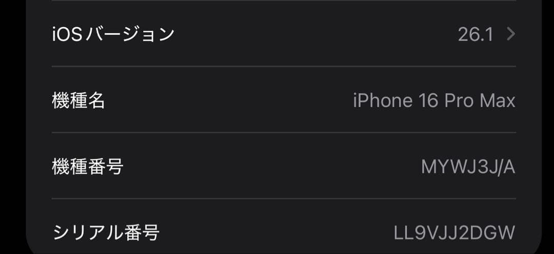 【超美品】オマケ付き iPhone 16 ProMax 256GB