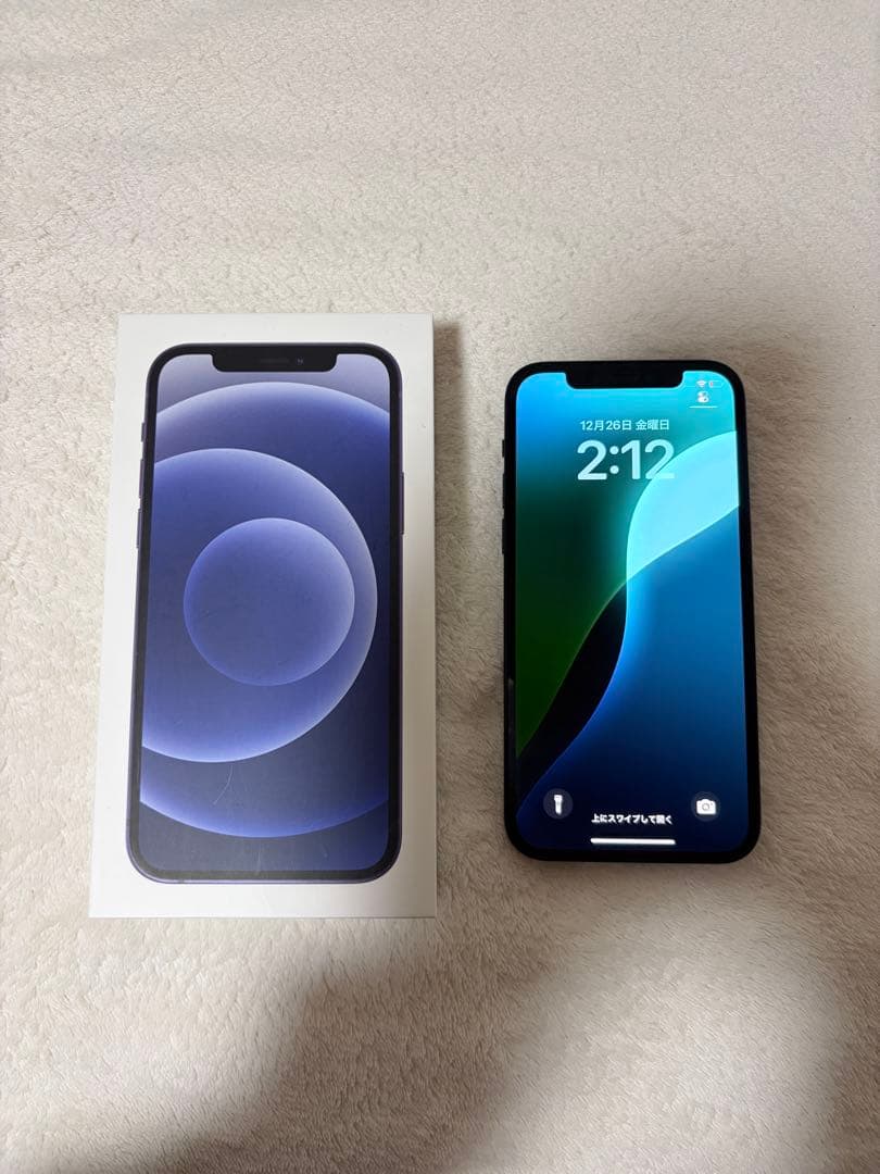 iPhone12 128GB ブラック SIMフリー