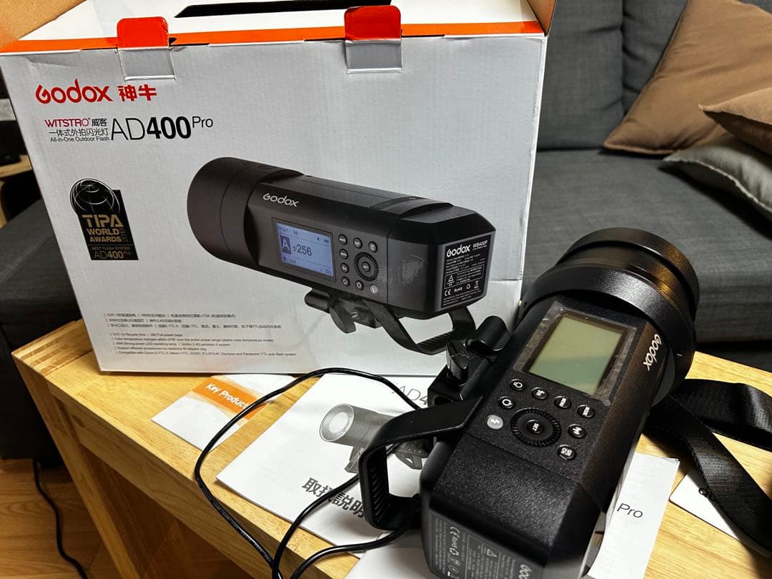Godox AD400Pro ストロボ（美品・動作確認済み）