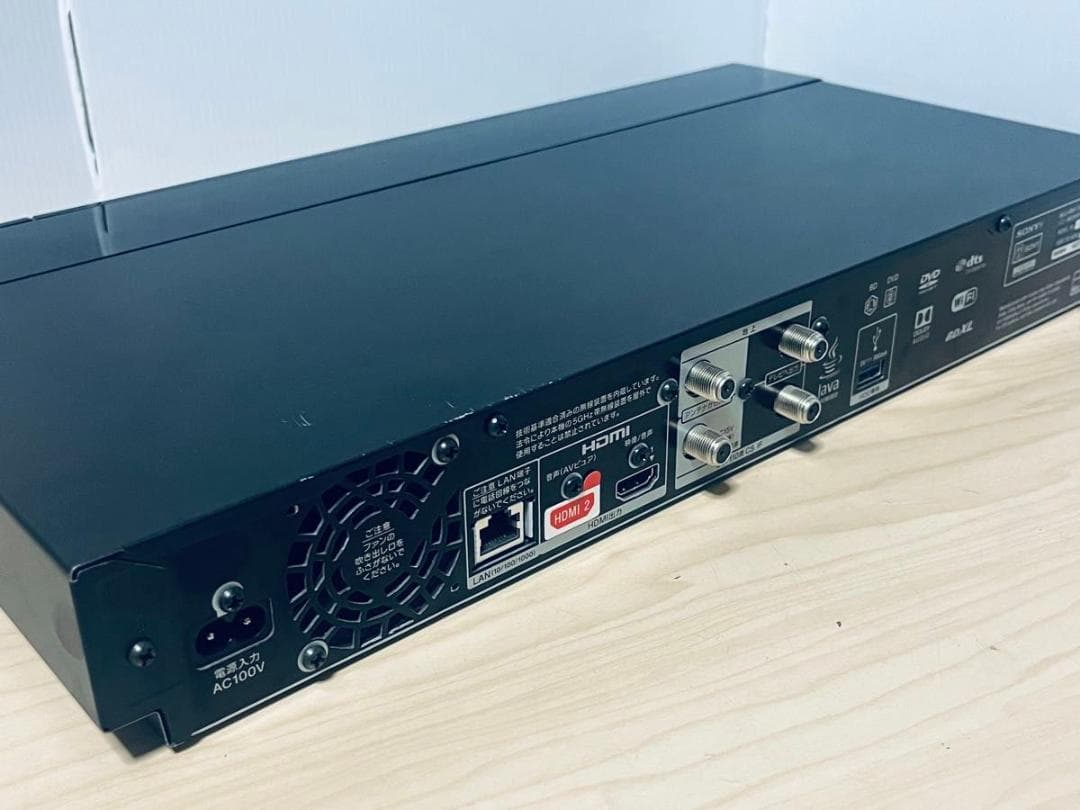 SONY BDZ-FBW1000 4Kブルーレイレコーダー1TB