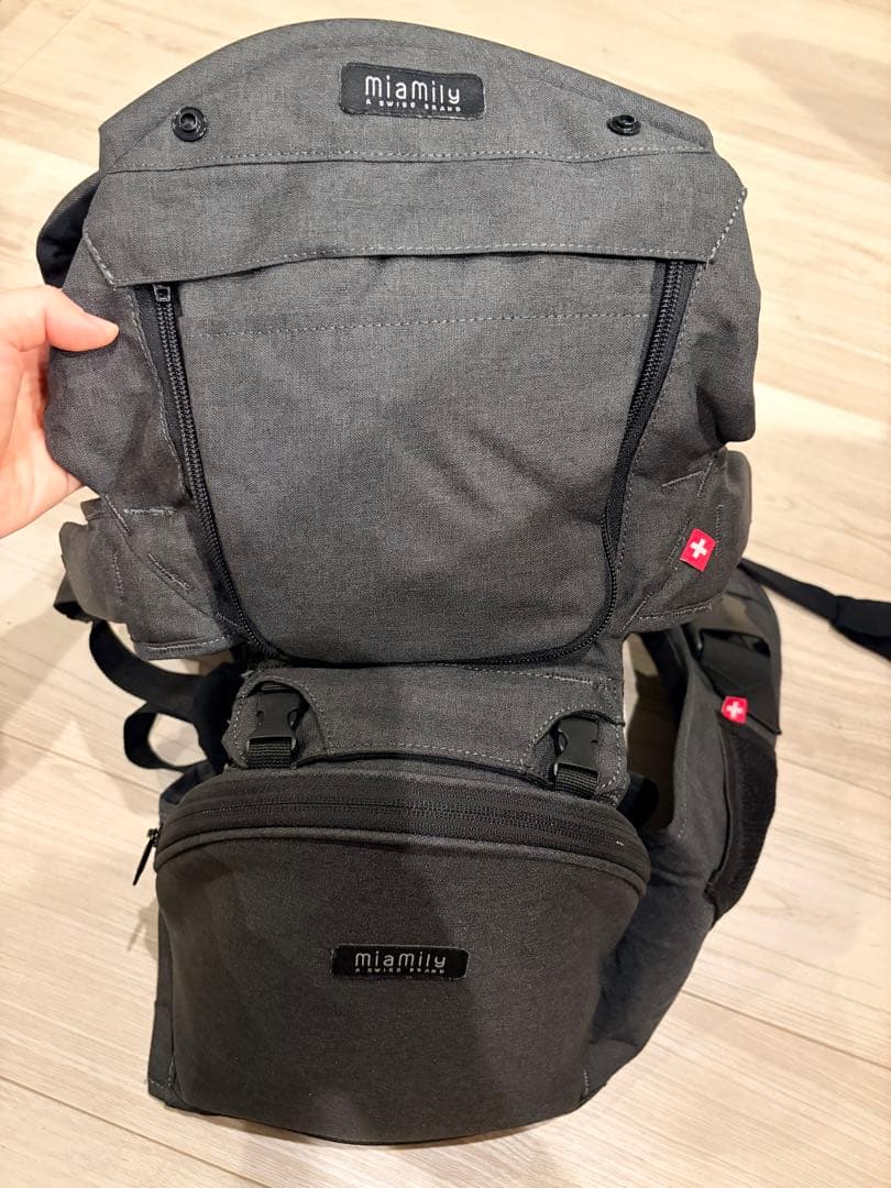 miamily ヒップスタープラス日本モデル チャコールブラック