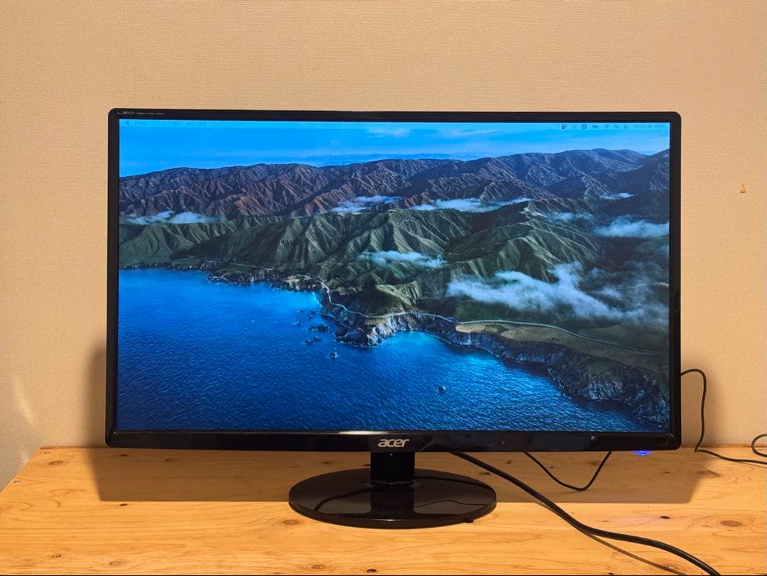 27インチ PCモニター 3台セット（I-O DATA, Acer)