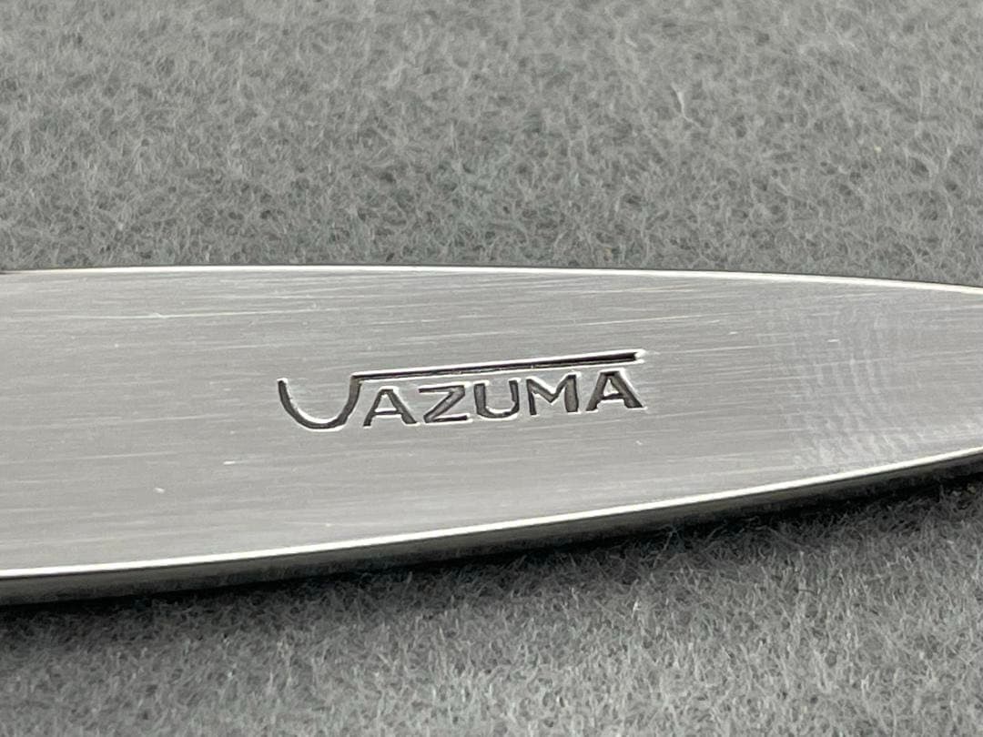 【未使用】銀スプーン　６本、YAMACO AZUMA 山崎金属　６本　計１２本