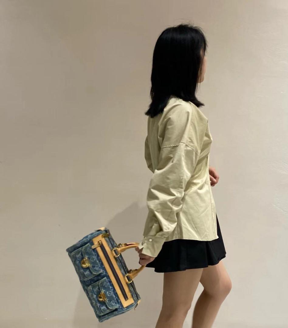 LOUIS VUITTON ルイヴィトンネオスピーディデニム