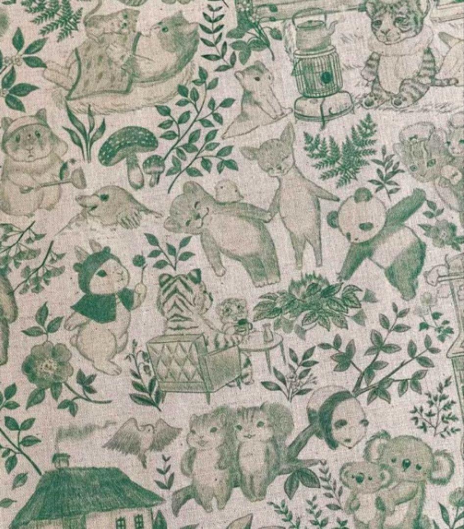 特大　ボストンバッグ　おとぎの国の猫と仲間たち